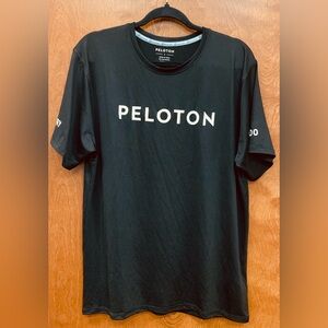 Peloton Century Club 100 dry fit t-shirt black size large